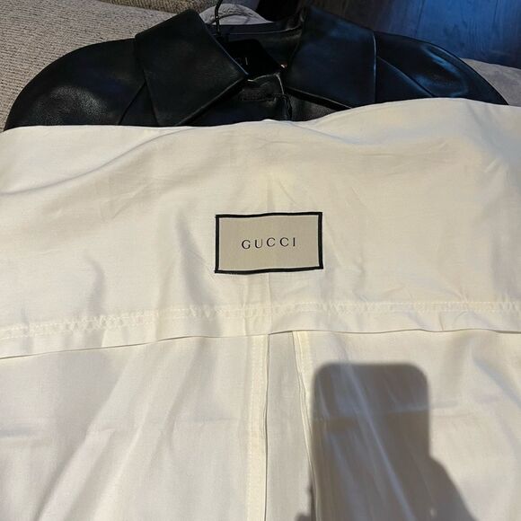 Ladies Gucci leather jacket - Picture 11 of 12
